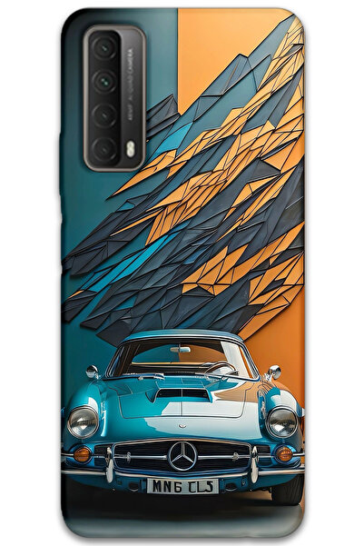 MRCİLETİSİM غطاء خلفي لهاتف هواوي بي سمارت 2021 بنمط HD مطبوع - ميرسي