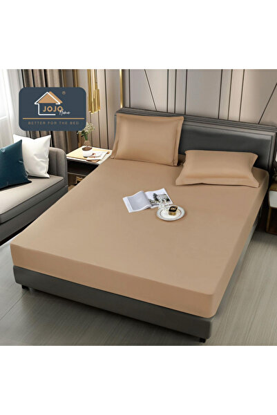 CASIMI Waterproof Bed Cover Brown 180 x 200 cm