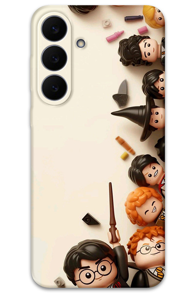 MRCİLETİSİM غطاء خلفي لهاتف سامسونج جالاكسي S25 FE بنمط HD مطبوع - هاري بوتر