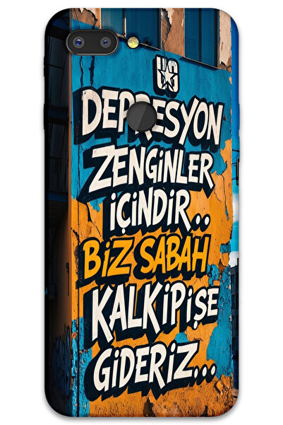 MRCİLETİSİM غطاء خلفي من جينرال موبايل GM 9 Pro بنمط HD مطبوع -