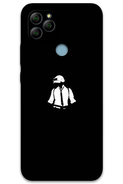 MRCİLETİSİM غطاء خلفي من جينرال موبايل GM 22 بنمط HD مطبوع - Pubg Man