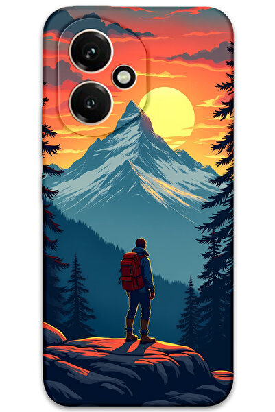 MRCİLETİSİM غطاء خلفي لهاتف هواوي هونور 400 بنمط HD مطبوع - ايفرست