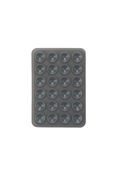 ila bags حامل هاتف من السيليكون مع شفاط – لاصق قوي على ظهر الهاتف