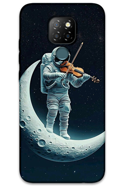 MRCİLETİSİM غطاء خلفي من جينرال موبايل GM 20 Case HD Pattern مطبوع - Violin Astronaut