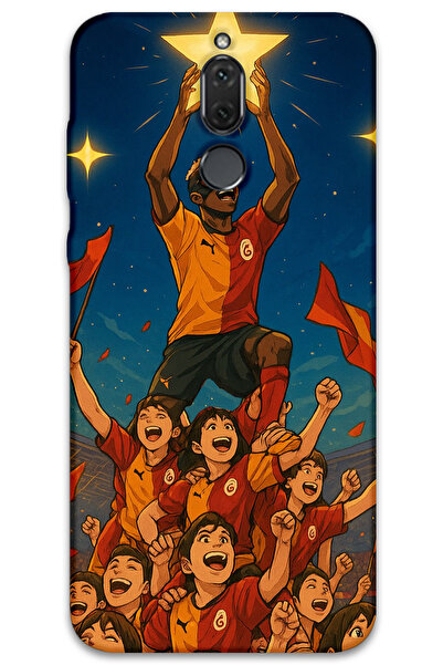 MRCİLETİSİM غطاء خلفي لهاتف هواوي ميت 10 لايت بنمط HD مطبوع - Osimhen