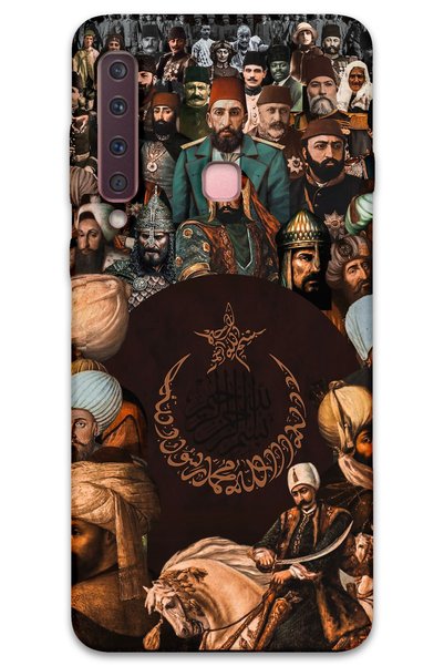 MRCİLETİSİM Samsung Galaxy A9 2018 Case Hd Pattern Printed Back Cover - Ottom...