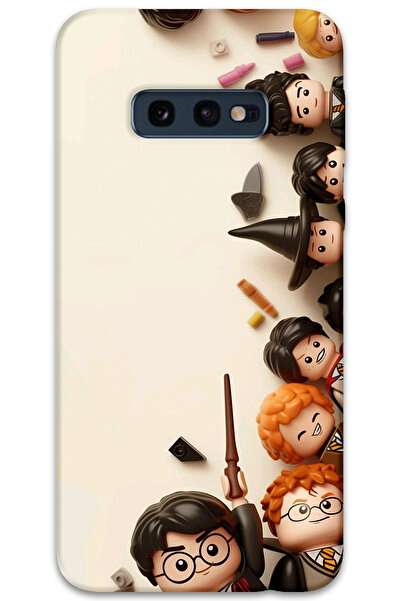 MRCİLETİSİM غطاء خلفي لهاتف سامسونج جالاكسي S10E بنمط HD مطبوع - هاري بوتر