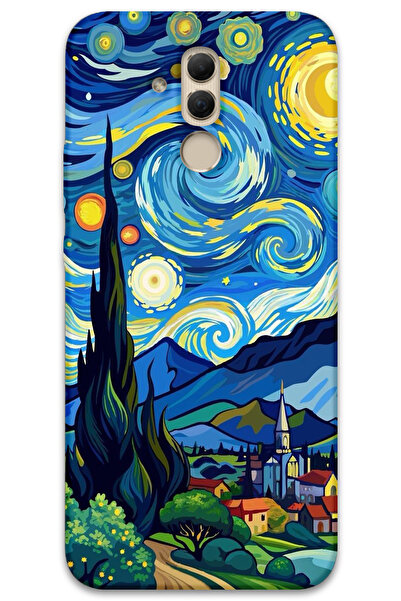 MRCİLETİSİM غطاء خلفي لهاتف هواوي ميت 20 لايت بنمط HD مطبوع - لوحة