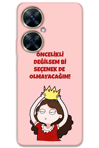 MRCİLETİSİM غطاء خلفي لهاتف Huawei Nova 11i بنمط HD مطبوع - ليس خيارًا