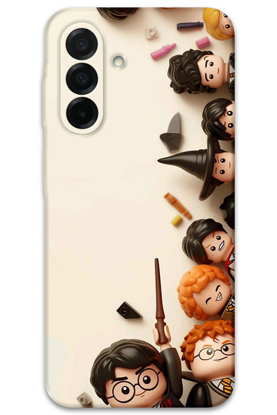 MRCİLETİSİM غطاء خلفي متوافق مع هاتف سامسونج جالاكسي A17 بنمط HD مطبوع - هاري...