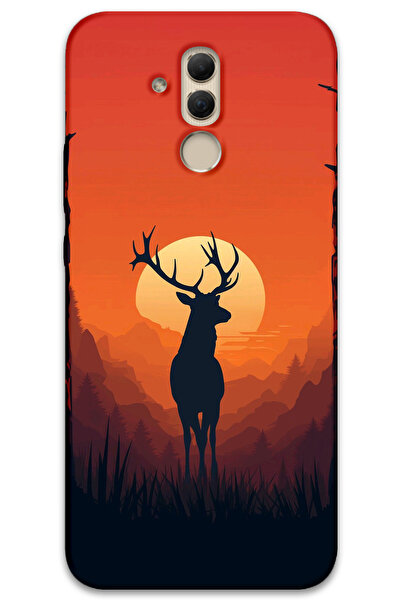 MRCİLETİSİM غطاء خلفي لهاتف هواوي ميت 20 لايت بنمط HD مطبوع - غزال