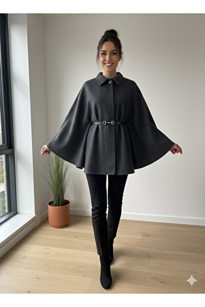 unika boutique Women's New Season Belted Poncho