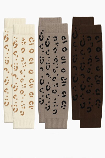 COTENCONCEPT 3 Basic Patterned Leggings with Cotton Content