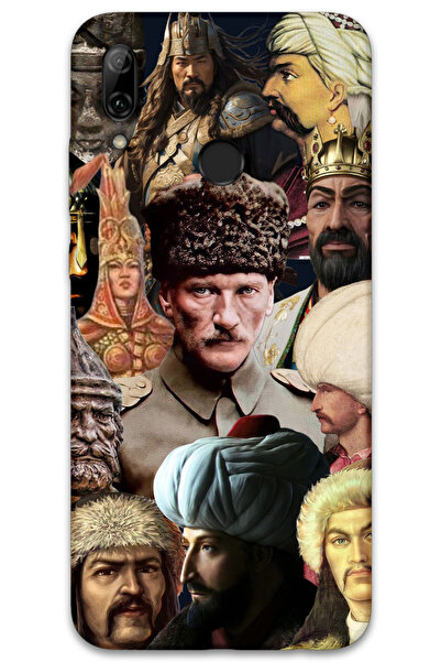 MRCİLETİSİM غطاء خلفي لهاتف هواوي بي سمارت 2019 بنمط HD مطبوع - كبير تركي