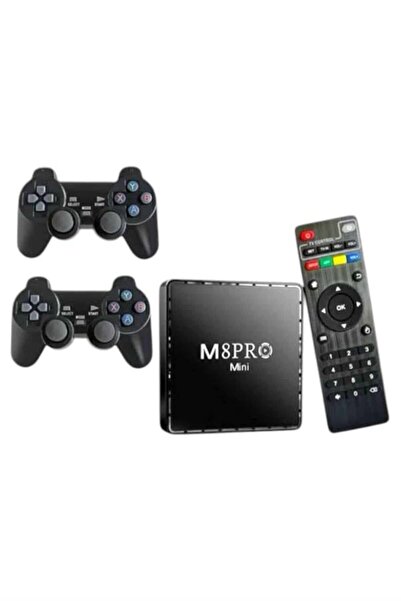 toyigoo Tv Game Box Netflix Youtube Android Game Console with 1000 Games with Controller - Tygo3969-7045