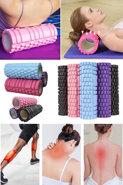 MACGON Eva Yoga Roller Yoga Masaj Sütun Blok Fitness Pilates Spor Salonu Kas ...