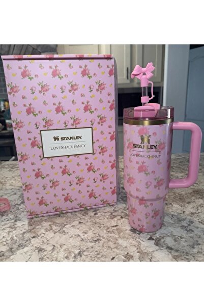 stanly ST 1913 x LoveShackFancy The Quencher H2.0 FlowState Tumbler - 40 OZ