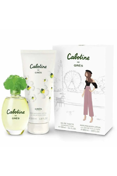 Gres Cabotine Eau De Toilette Spray 100ml Set 2 Bucăți