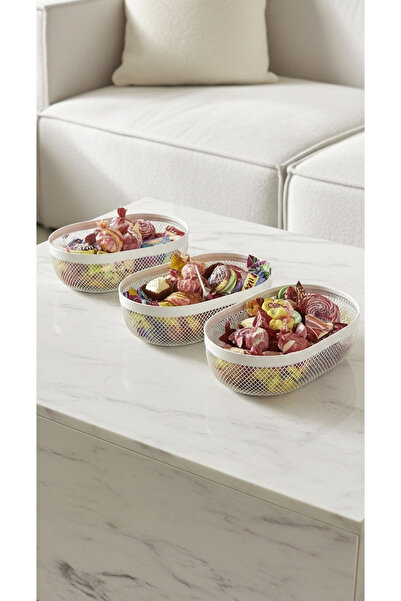 Generic Multi-purpose serving basket set 10x31cm 3 pieces