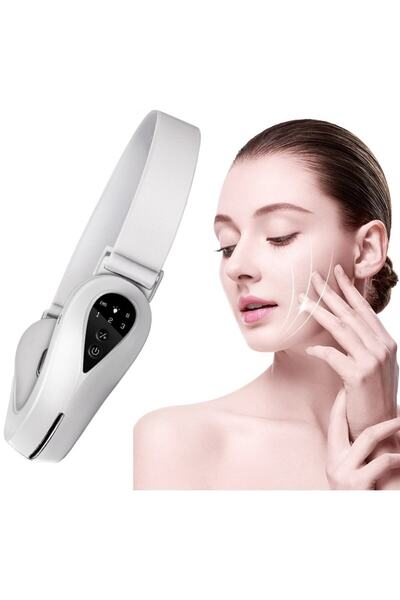 Byanes V Yüz Şekli Led Yüz Kaldırma Germe Gıdı Yanak Toparlama Ems Soğuk Lipo...
