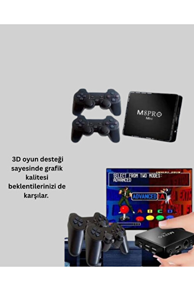 toyigoo Smart Android Tv Box with Retro Gaming Console - Tygo8381-1658