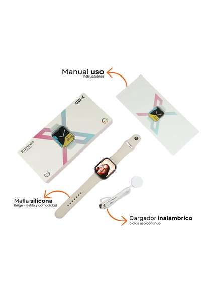 Paleon GW-X SÜPER AMOLED 46mm AKILLI SAAT FİTNESS TRACKER KALP HIZI KAN BASIMCI