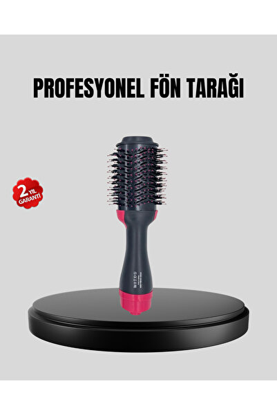 lowell home 220 ° C Professional Blow Dryer Comb – 3 Heat Settings with Negat...