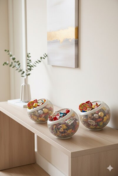 Generic Multi-purpose serving basket set 17x22cm 3 pieces