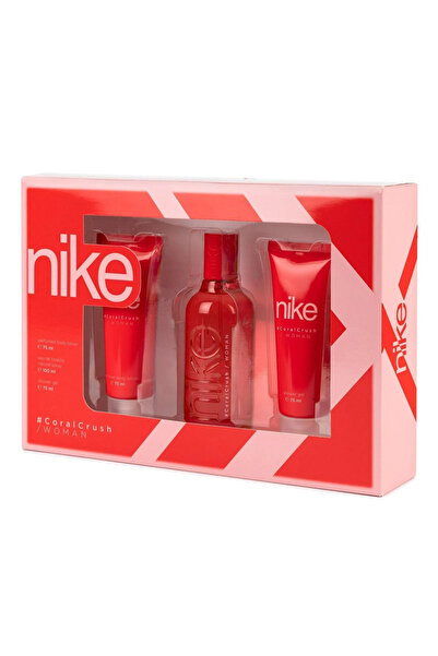 Nike Woman Coral Crush Eau De Toilette 1un Spray Locion Corporal Perfumada 75ml Gel De Baño 75ml