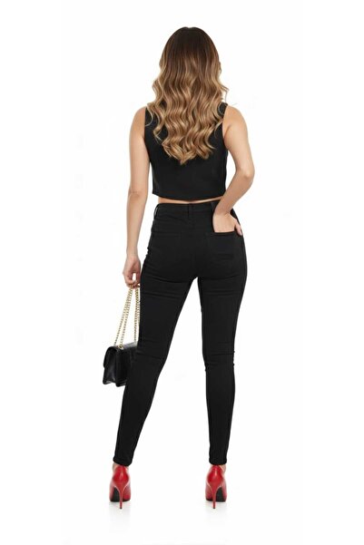 Trn JNS Star Black Skinny Extra Comfortable Skinny Jeans