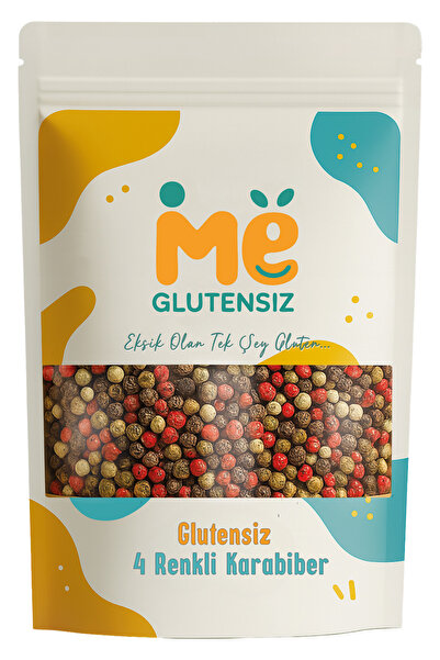 Glutensiz Me 100 Gr Glutensiz Tane 4 Renkli Karışık Karabiber (Saf, Doğal ve ...
