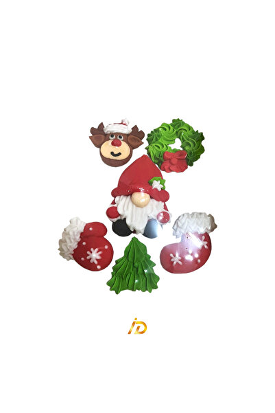 Ingrediente Dulci 2G Impex – Edible Decoration – Christmas Decoration Set No. 2 – 6pcs