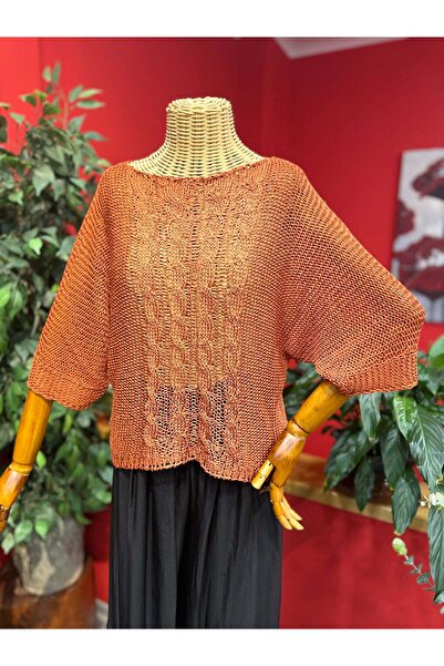 Yılday Gür Butik Kiremit Saç Örgü Triko