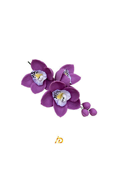 Ingrediente Dulci 2G Impex – Sugar paste decoration – Lilac orchid twig no.1 – 1 pc.
