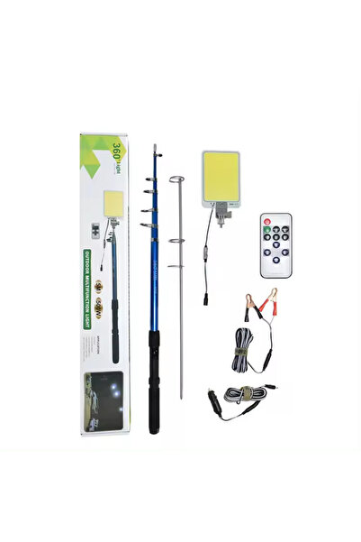 Generic Heavy-Duty Camping Lantern FR-01 COB 12V White LED 2577 lm