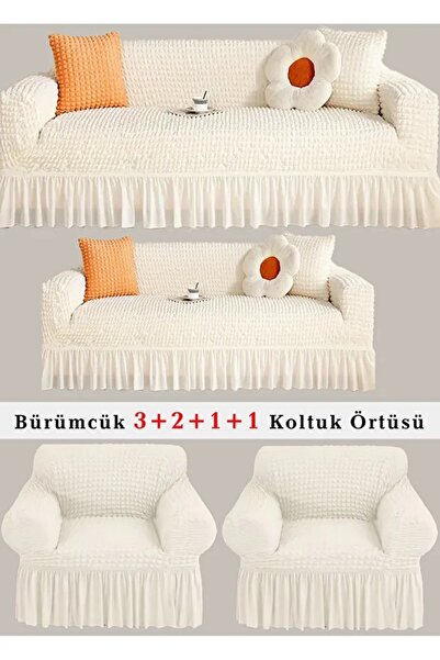 ARİFE HOME Bürümcük Koltuk örtüsü, Kanepe, Çekyat Örtüsü, Koltuk Kılıfı 3 2 1...