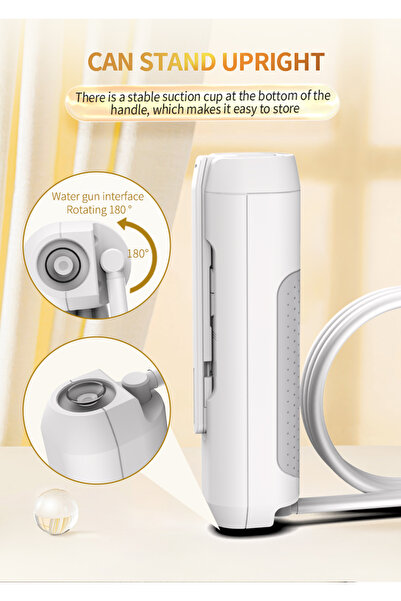 Generic Portable rechargeable bidet with USB-C port, foldable head and two spray modes for personal use