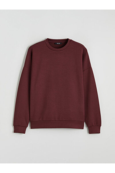 LC Waikiki طاقم الرقبة البلوز المرأة كبيرة الحجم