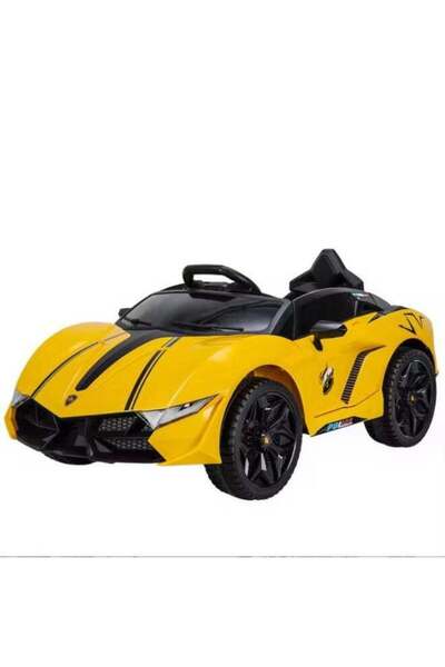 Baby Star Star Kids 12V Dual-Motor Luxury Sports Electric Ride-On Car for Kids with Remote & LED Lights