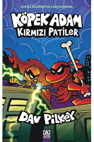 Altın Kitaplar Köpek Adam Kırmızı Patiler