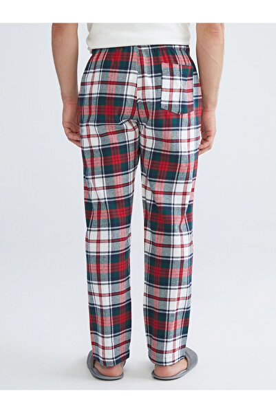 LC Waikiki Standard Pattern Plaid Men's Pajama Bottom