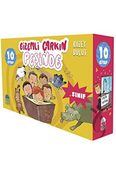 Mavi Kirpi Yayınları Gizemli Çarkın Peşinde 3. Sınıf Seti - (10 Kitap)