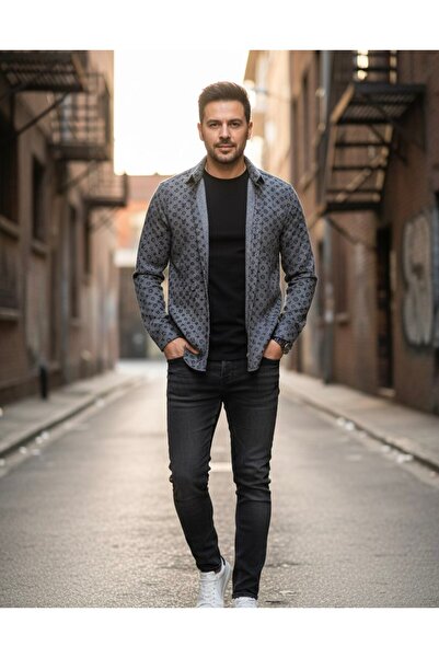 YusGos Men's Regular Fit Cotton High Quality Winter Lumberjack Shirt