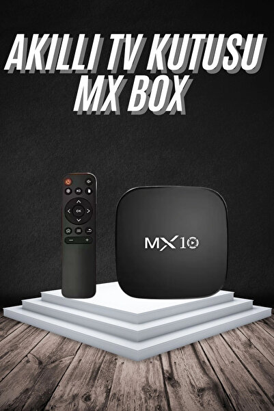 Genel Markalar Akıllı TV kutusu Mx Box Android 7.1 TV kutusu 2.4G Wifi