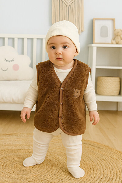 babynow سترة أطفال من Babynova مزودة بقماش ويلسوفت