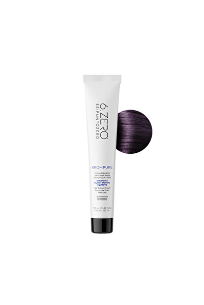 6.Zero Professional permanent ammonia-free hair dye, KromPure violet 6.2 100 ml