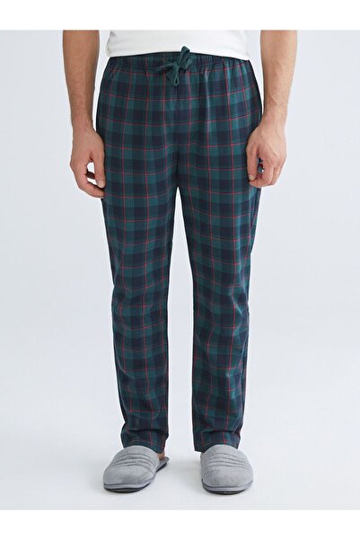 LC Waikiki Standard Pattern Plaid Men's Pajama Bottom