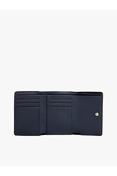 Tommy Hilfiger Th Monogram Flap Trifold Wallet