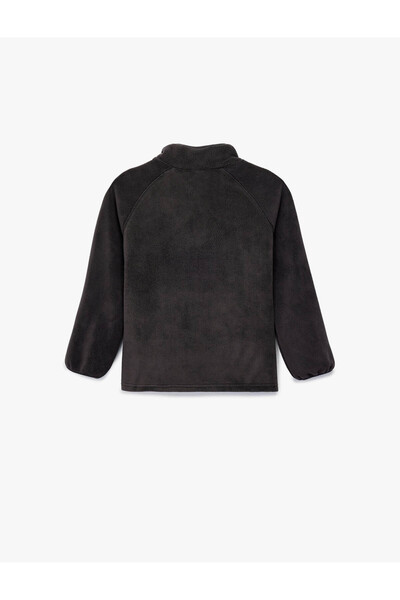 Koton Anthracite Baby Boy Sweatshirt 6Wmb10001Tk