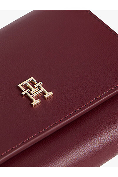 Tommy Hilfiger Th Monogram Flap Trifold Wallet